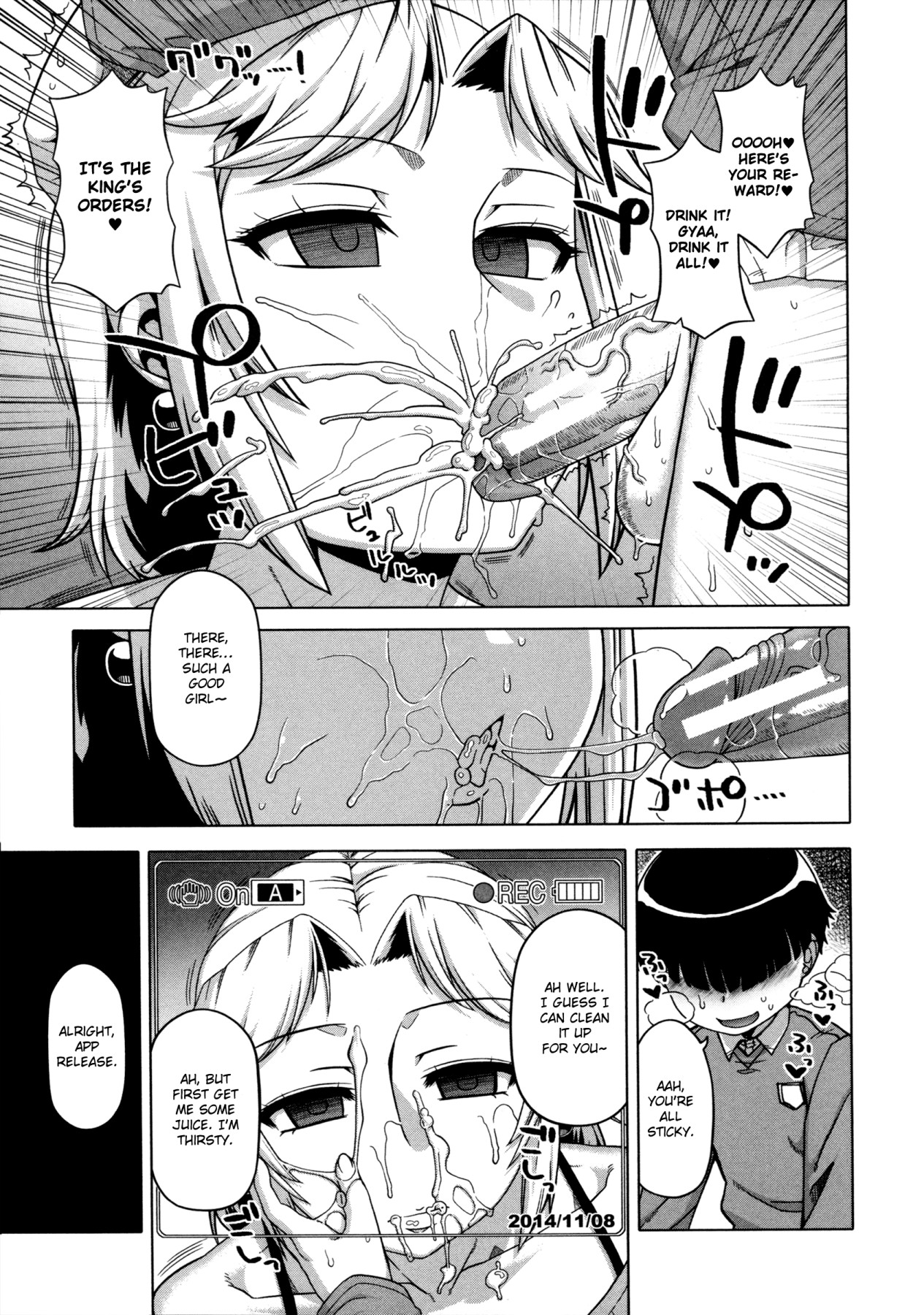 Hentai Manga Comic-King's App-Read-78